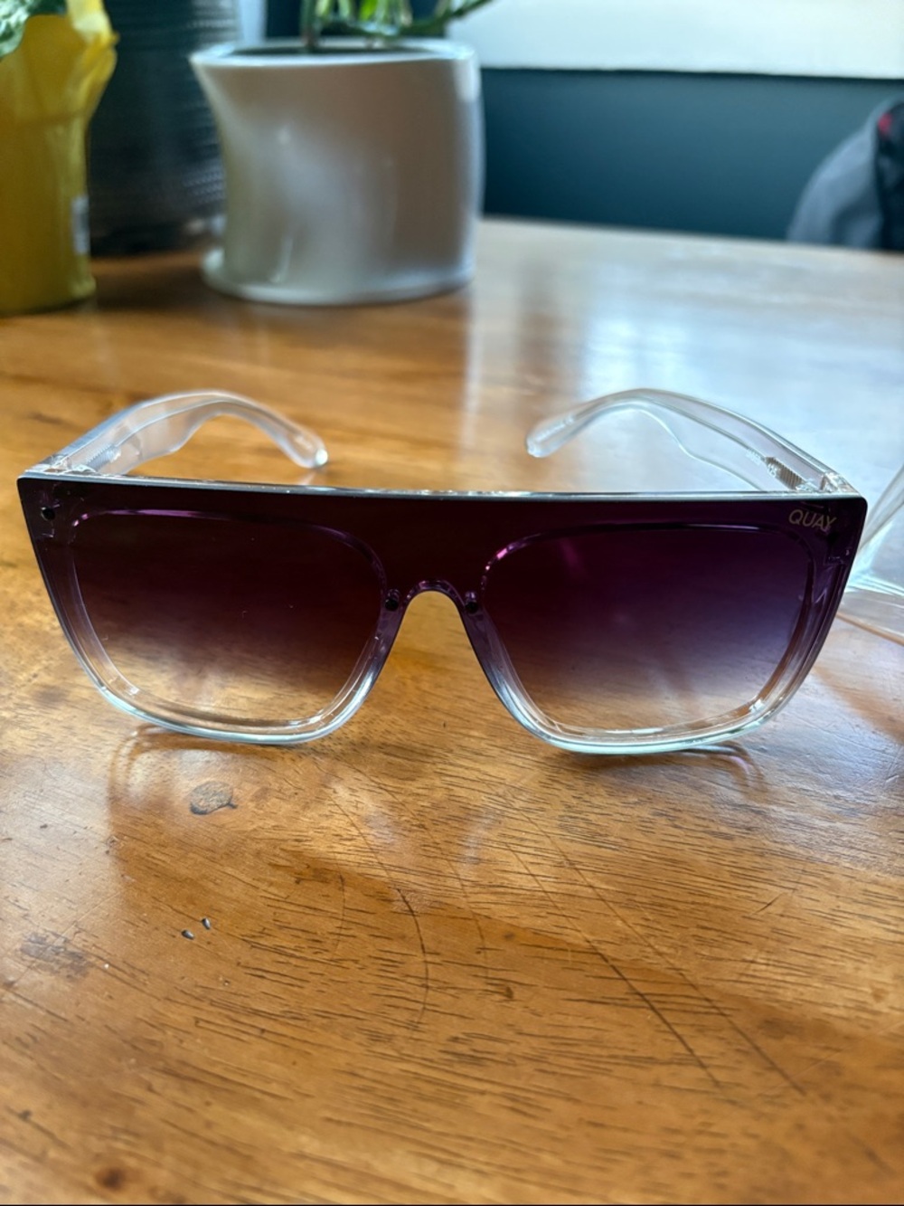 Quay Jaded Ombre Sunglasses